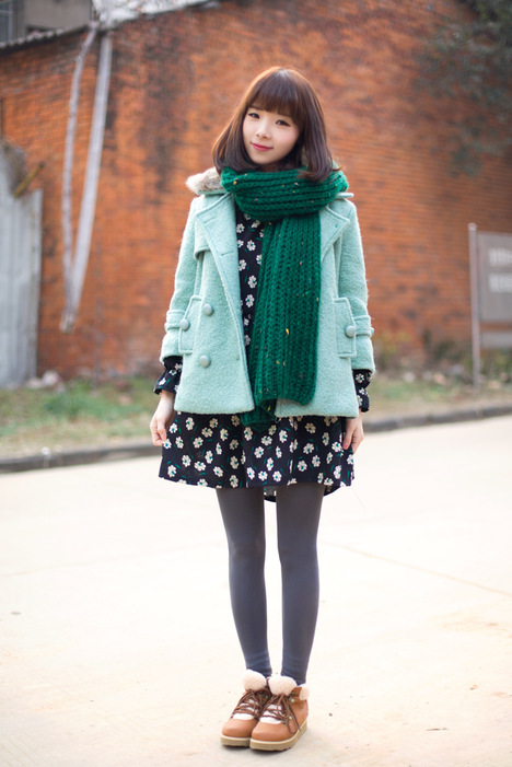 2014流行穿搭~ 新年+气质保暖 新年流行第二季~