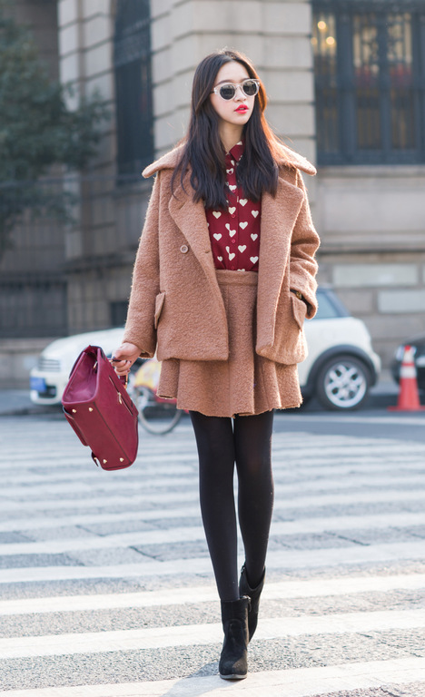 2014冬季怎么穿？ 气质显瘦保暖示范搭~ 唯美