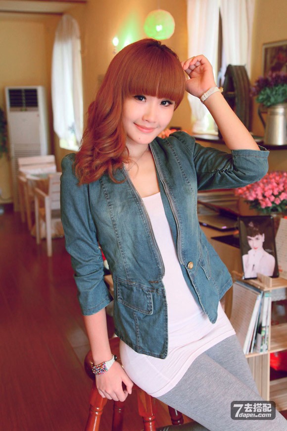 韩范甜美小外套 俏皮妙搭超养眼~