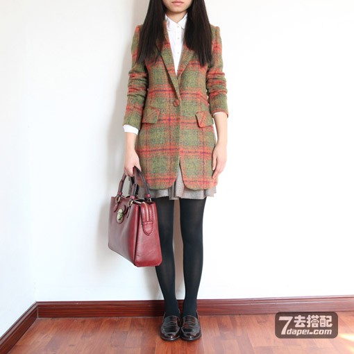 欧美范 秋冬潮品玩转英伦学院风~!