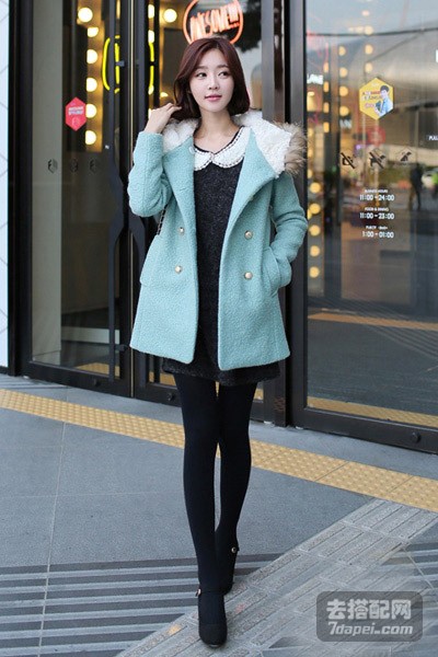 冬季混搭大衣 穿出气质不俗品味~