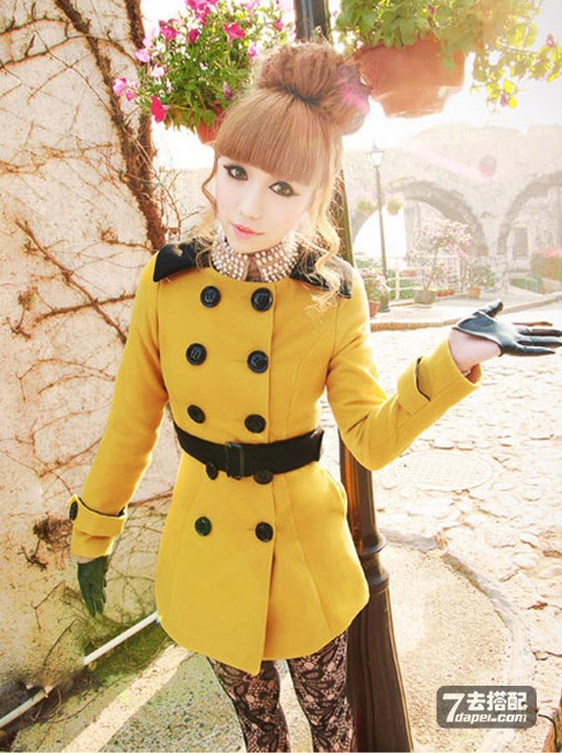 日系范大衣搭配保暖+修身,秋冬呢大衣最受宠!