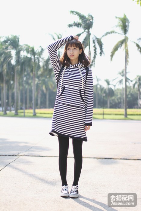 秋季连衣裙甜美穿搭 矮个子也显高哦~