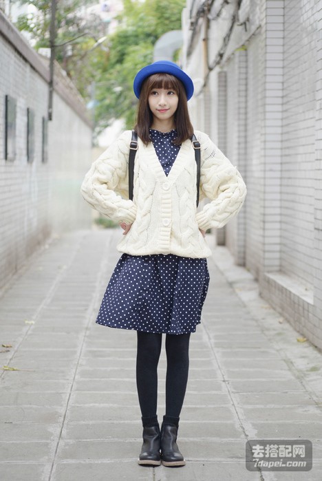 春天+连衣裙+小清新 邻家妹纸教你清新穿搭迎接初夏