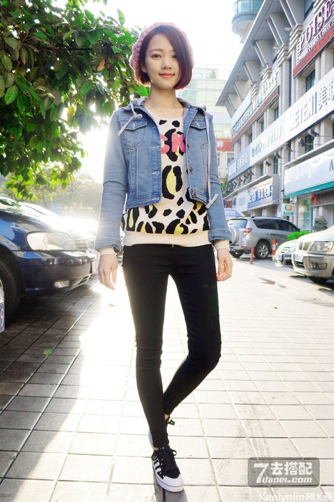 初秋+如何搭配才能穿出小清新呢？