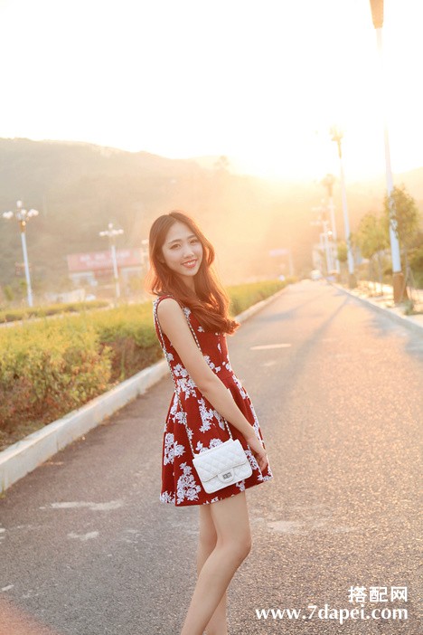 夏季+气质+显瘦身材 夏日清凉约会装