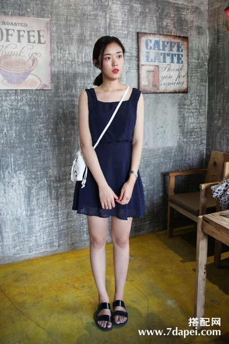 夏季+气质+清新搭 清爽非常的夏日搭配