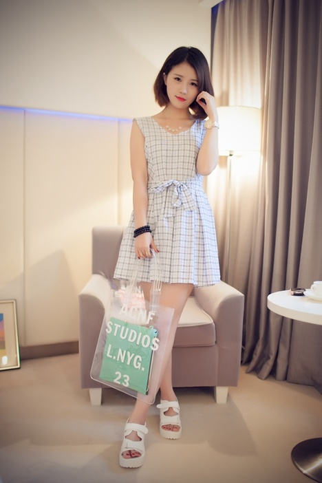 夏季+显高+清新范 穿上就会爱上夏天的，超级减龄