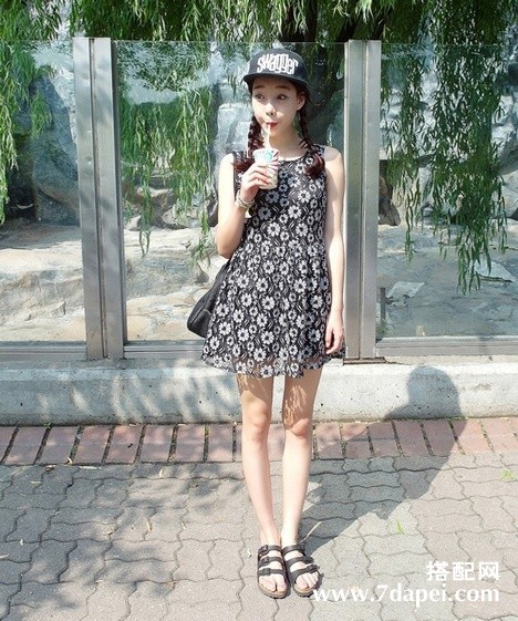 夏季+甜美+长腿穿搭 超级无敌显腿长哦