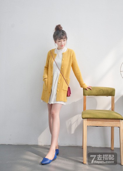 2014初春+显瘦气质 早春搭出愉悦好心情~