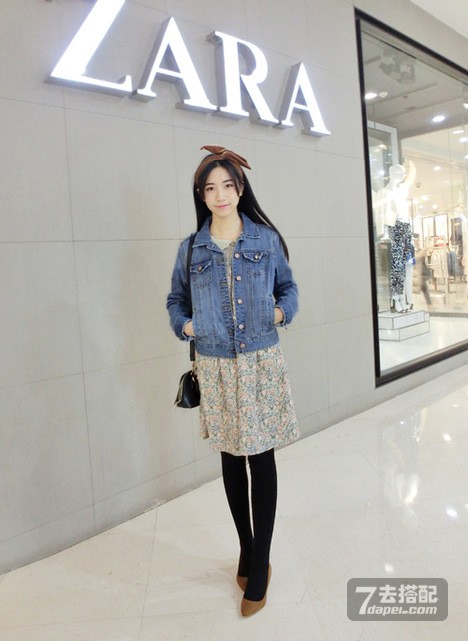 春装+小清新 跳出单调 搭出完美S曲线