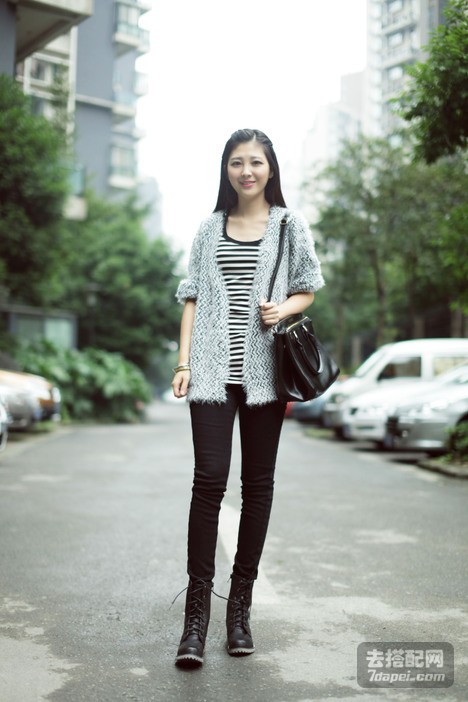 秋季显高示范搭 随意搭配出你的小心机！