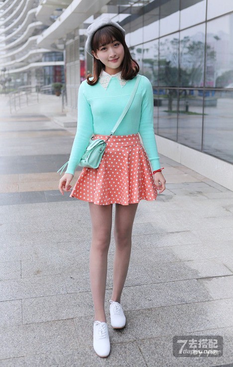2014恨个子太矮？ 气质+初春+增高示范搭