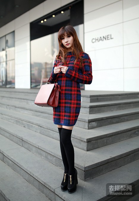 秋季气质暖风搭 甜美的世界只需要你~