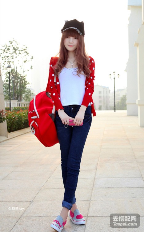 甜美到爆不负责 秋季甜美风我最爱