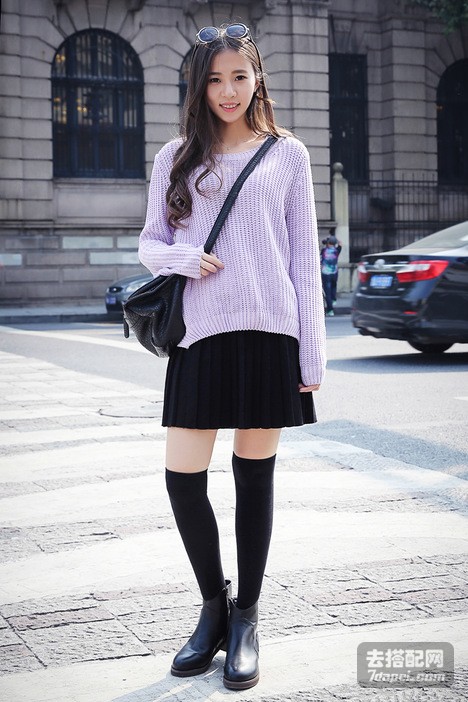 秋季大牌细腿搭 街头时尚欧美风