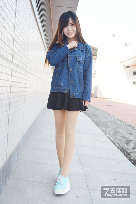 2014初春+矮个子 日韩气质搭 增高示范搭~