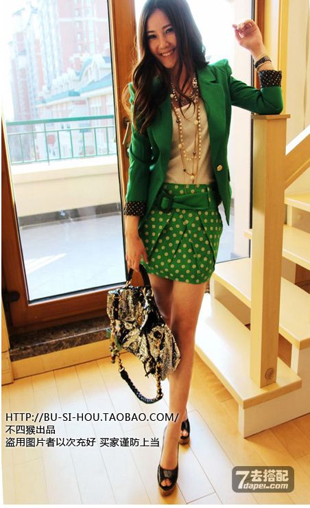 2015夏季流行穿搭~显瘦+气质