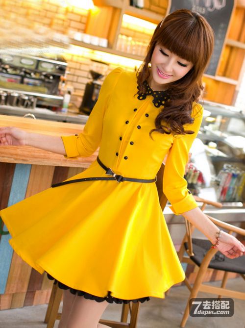 卖萌公主连衣裙，春季扮靓必备装