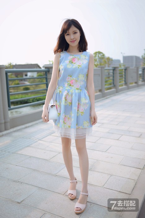 夏天+日系+甜美 出街迷人又清爽
