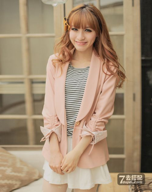 时尚甜美日韩风春日美搭