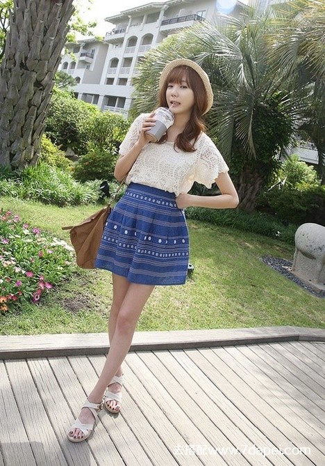 夏天+韩风 一股纯净清新范