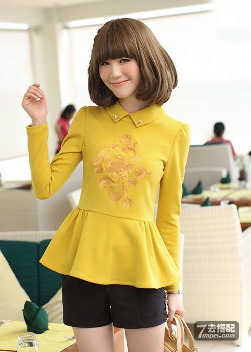 春季小清新搭配 新鲜的甜美感觉