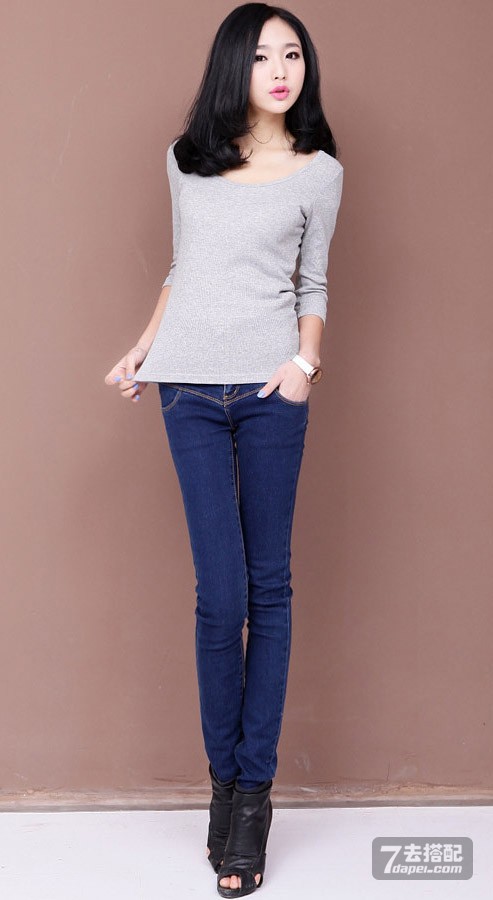 小脚裤+显瘦修身+夏季型搭 拉长您的腿型