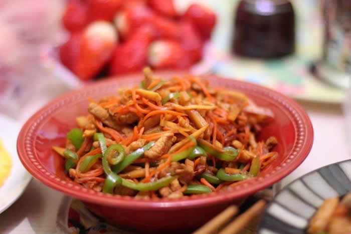 简易版鱼香肉丝