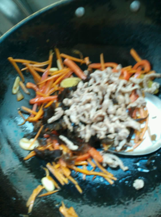 儿童版鱼香肉丝～不辣也下饭