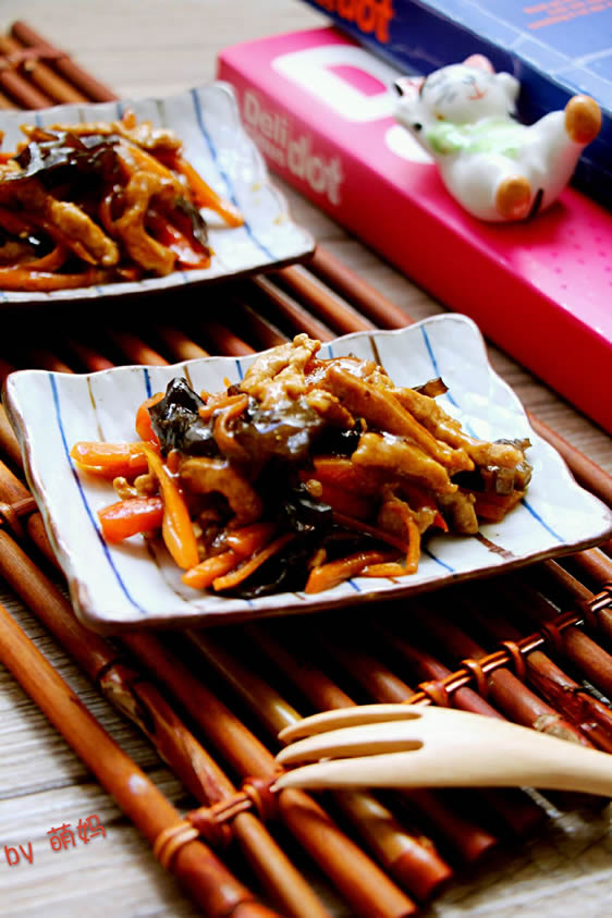 儿童版鱼香肉丝～不辣也下饭