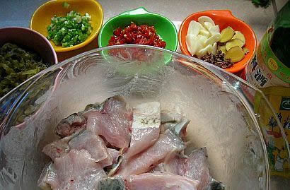 酸菜鱼的做法