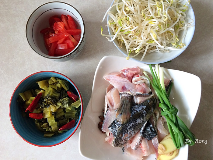 番茄酸菜鱼的做法