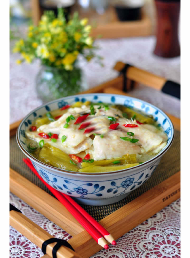 酸爽开胃酸菜鱼