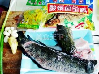 酸菜鱼的做法