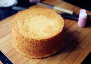 不会裱花没关系的水果裸蛋糕 芒果裸蛋糕