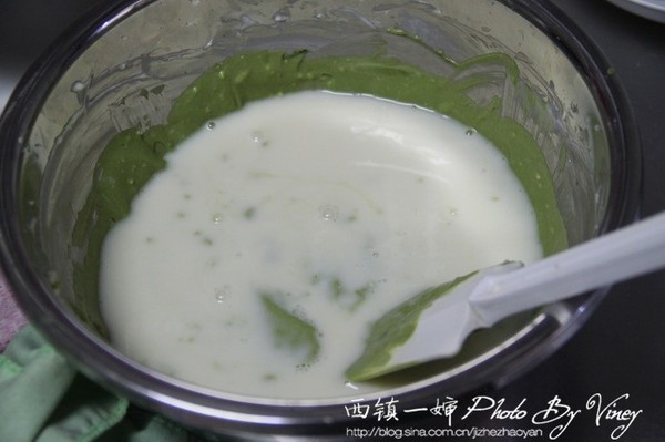 抹茶冻芝士蛋糕