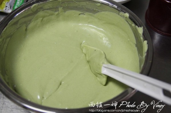 抹茶冻芝士蛋糕