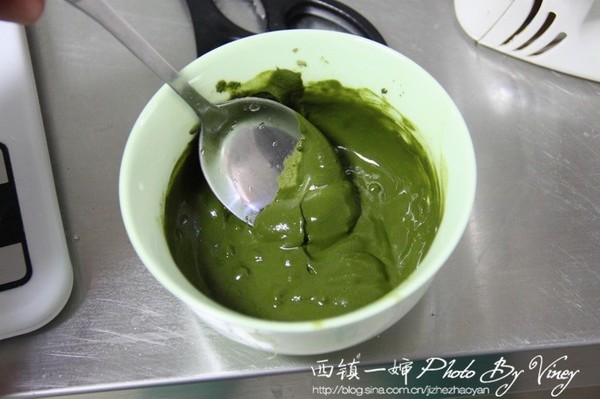 抹茶冻芝士蛋糕