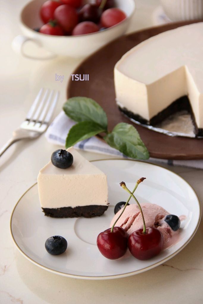 奥利奥冻芝士蛋糕·零失误的完美下午茶