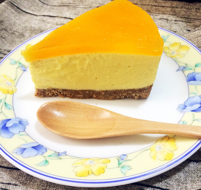 芒果冻芝士蛋糕