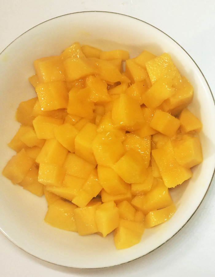 芒果冻芝士蛋糕