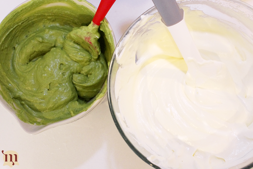 抹茶蜜豆慕斯蛋糕