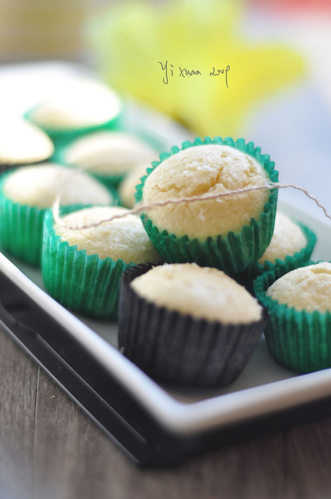 椰香小蛋糕------新手小纸杯蛋糕