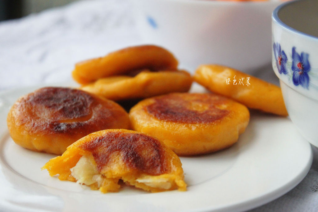 软心糯皮南瓜饼