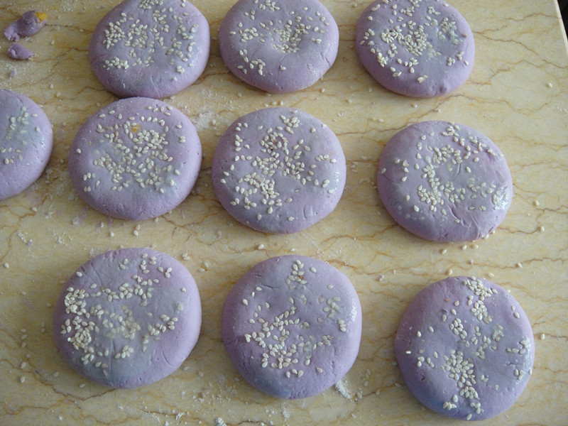 紫薯椰蓉南瓜饼