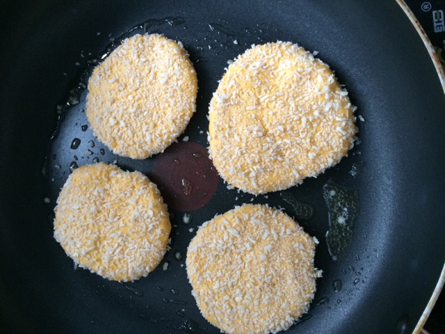 黄金软糯南瓜饼