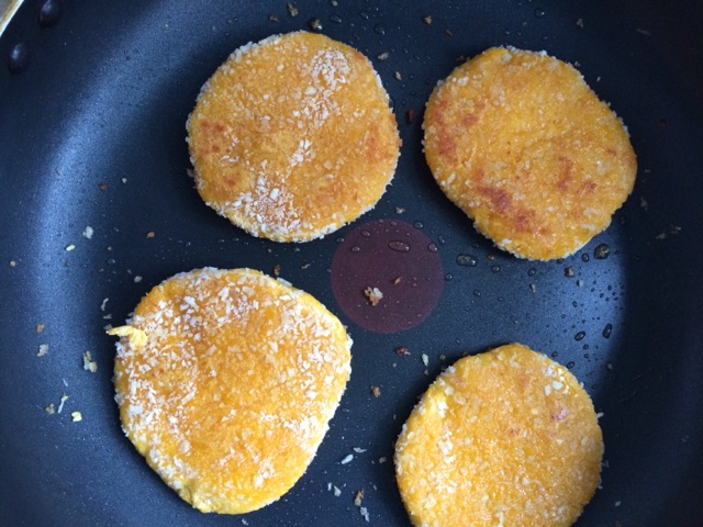 黄金软糯南瓜饼