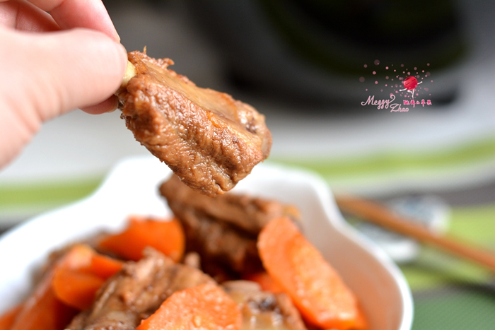 红烧排骨胡萝卜