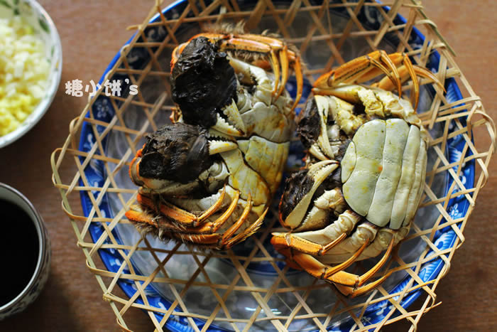 清蒸大闸蟹